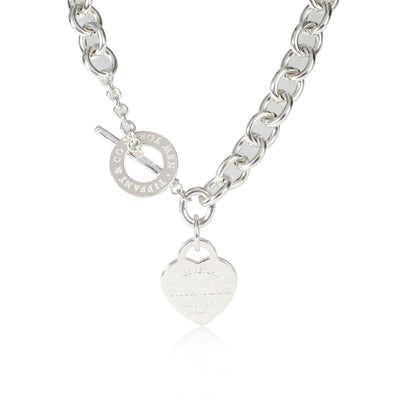Tiffany & Co. Sterling Silver Return To Tiffany Necklace