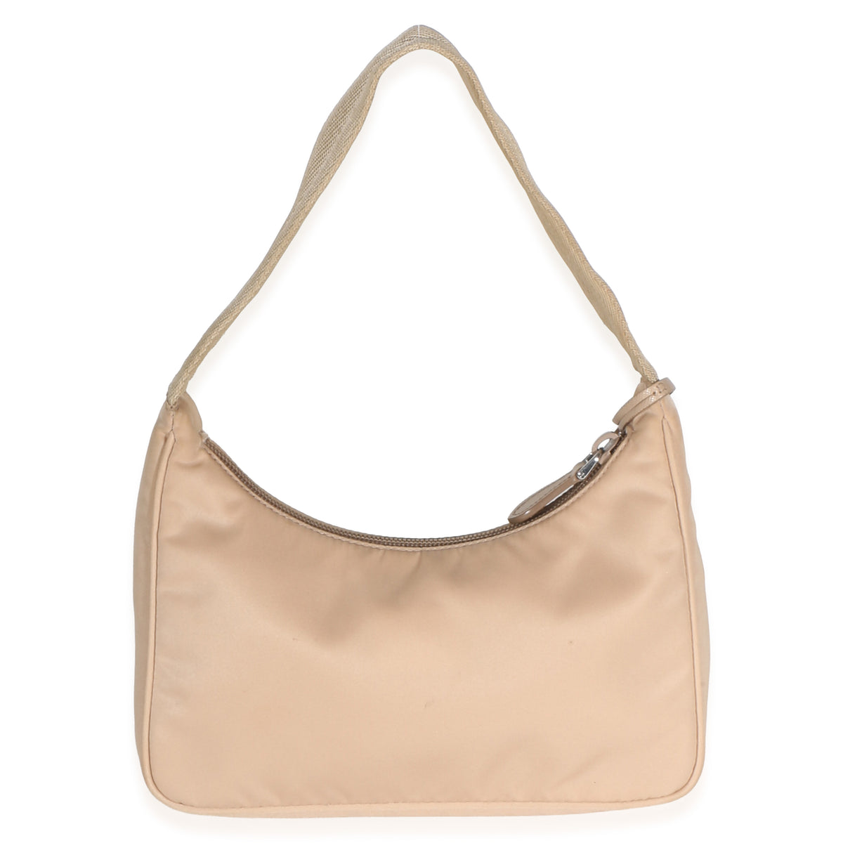 Prada Desert Beige Nylon Tessuto Re Edition 2000 Mini Hobo Handbag 4