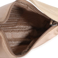 Prada Desert Beige Nylon Tessuto Re Edition 2000 Mini Hobo Handbag 8