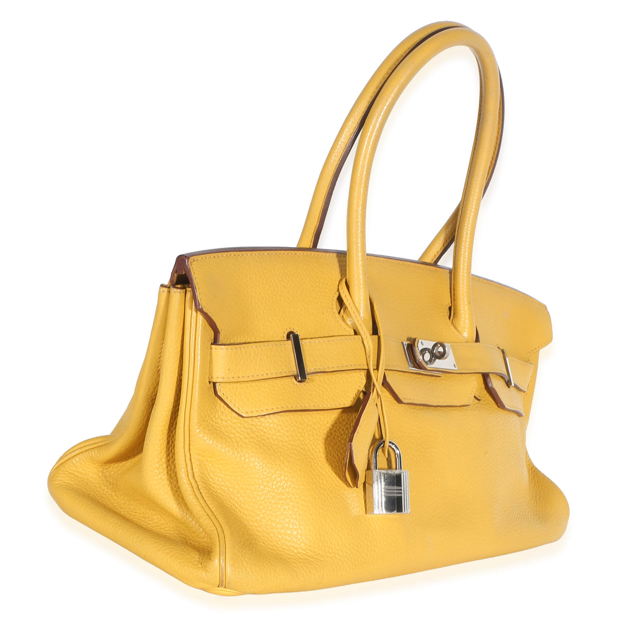 Hermès Soleil Clemence Shoulder Birkin 42 JPG PHW Handbag 3