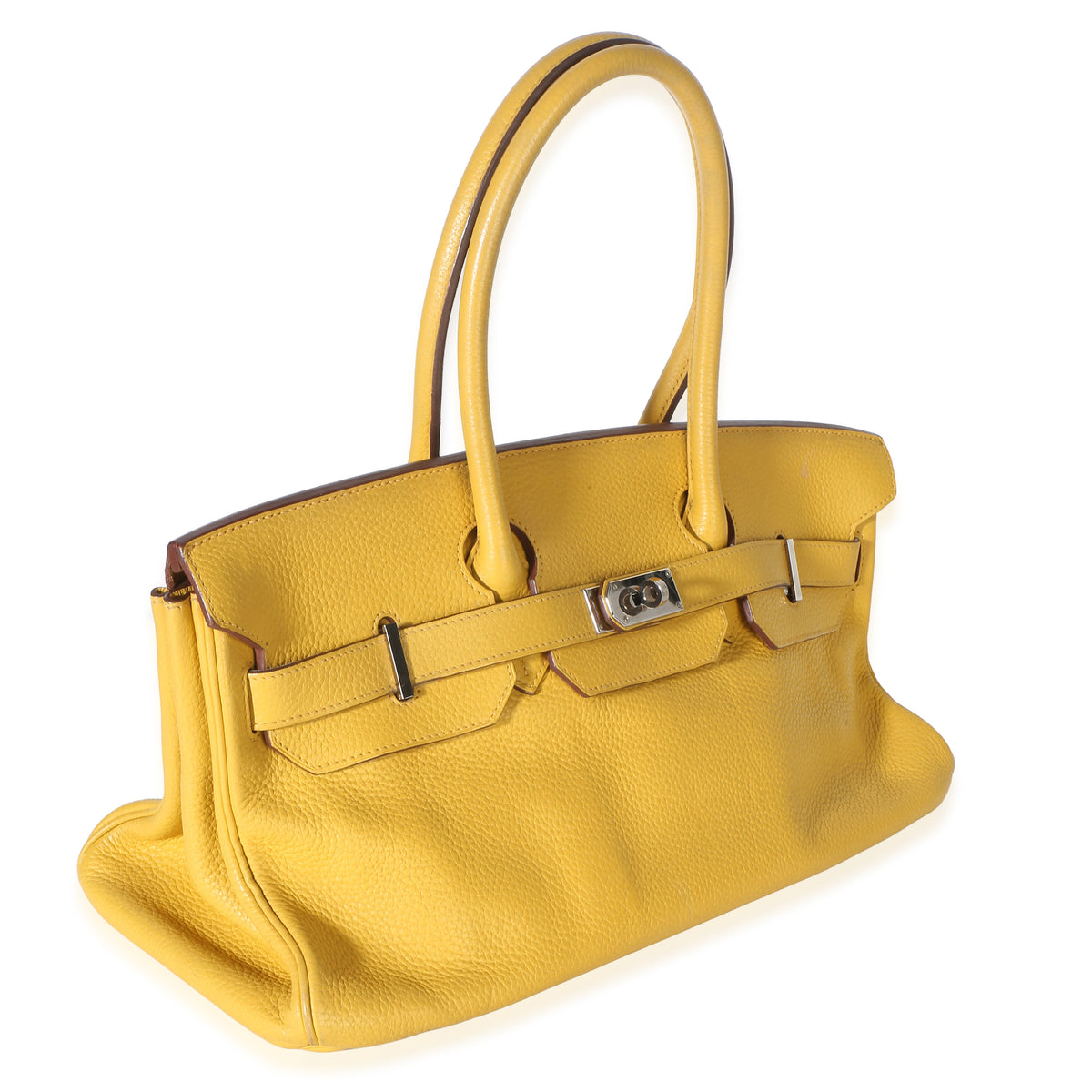 Hermès Soleil Clemence Shoulder Birkin 42 JPG PHW Handbag 3