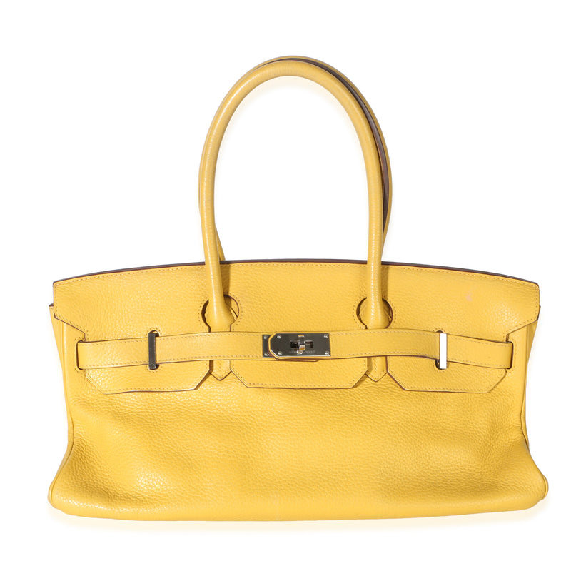 Hermès Soleil Clemence Shoulder Birkin 42 JPG PHW Handbag id