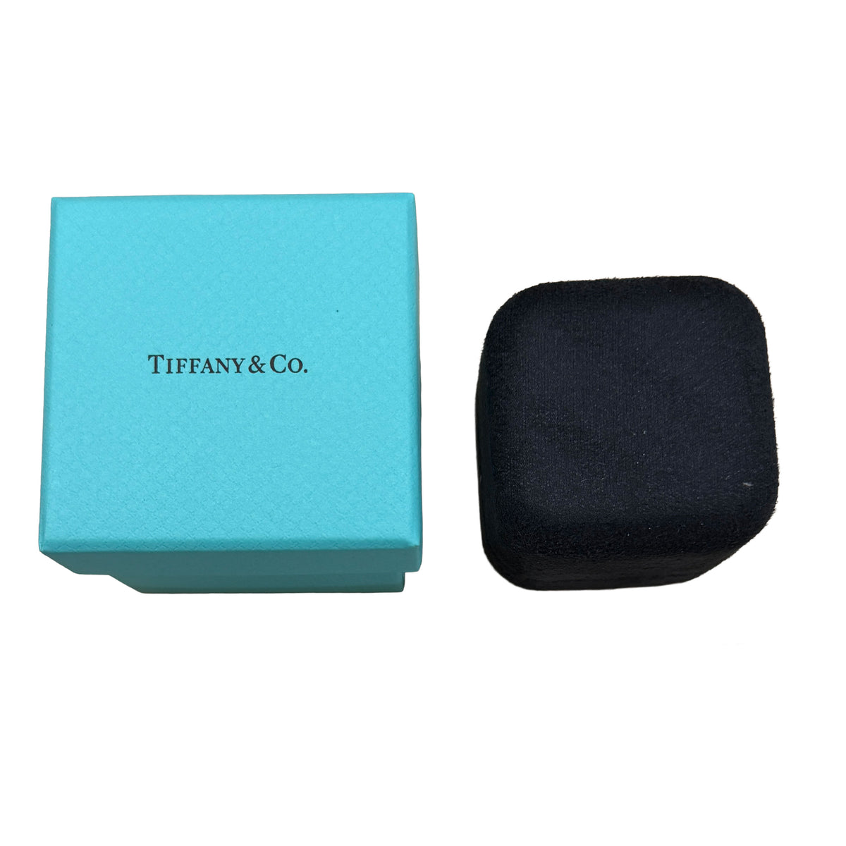 Tiffany & Co. Yellow Gold Diamond Soleste Half Eternity Band box