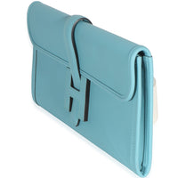 Hermès Bleu Saint Cyr Swift Jige Elan 29 Handbag 2