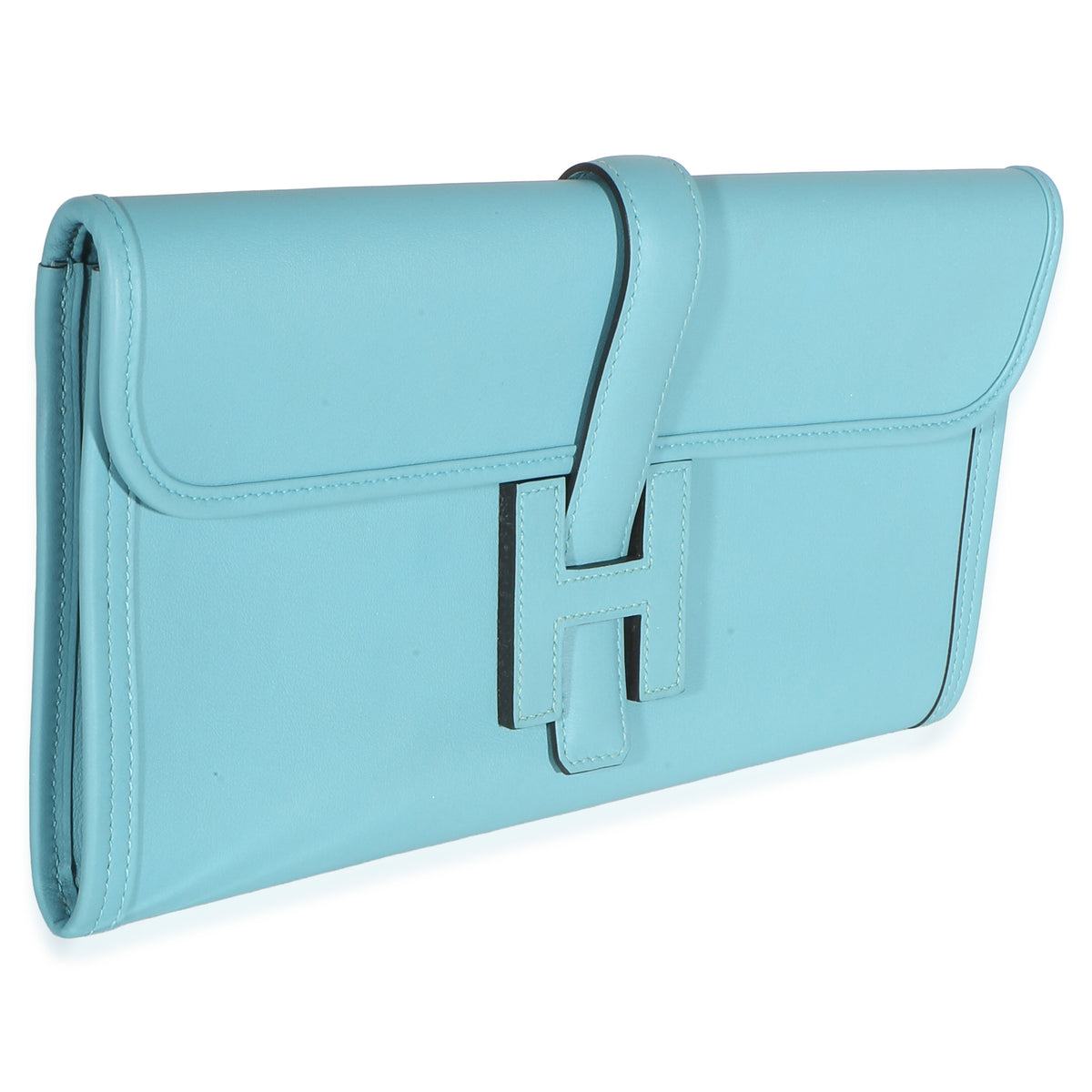 Hermès Bleu Saint Cyr Swift Jige Elan 29 Handbag 3