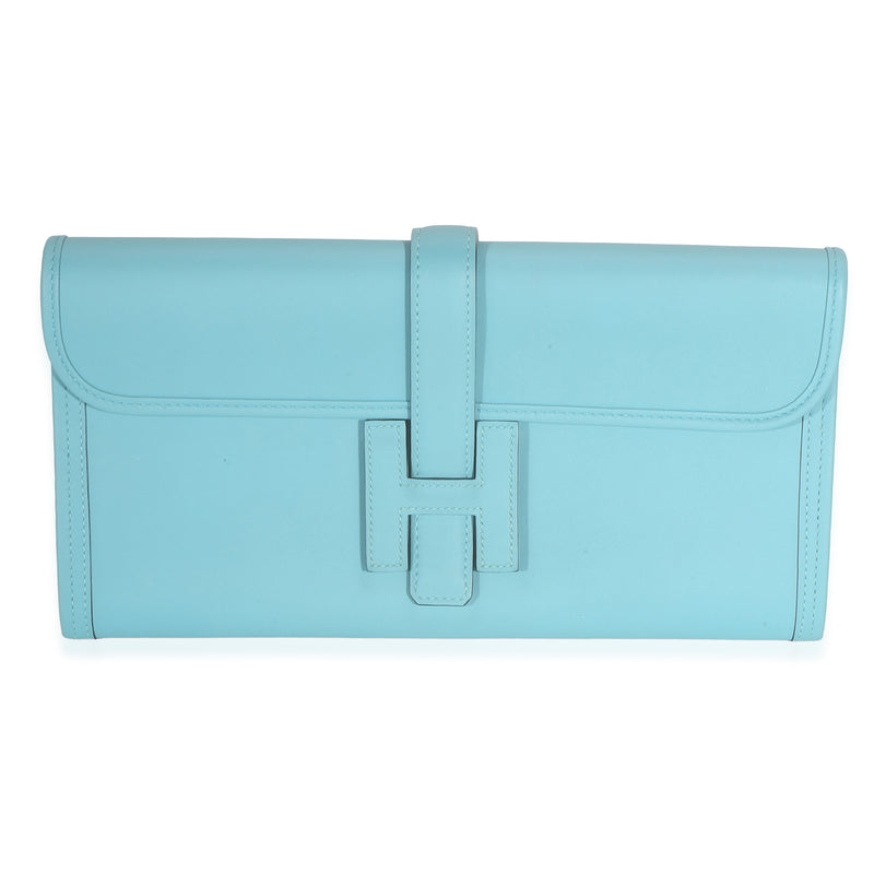 Hermès Bleu Saint Cyr Swift Jige Elan 29 Handbag id