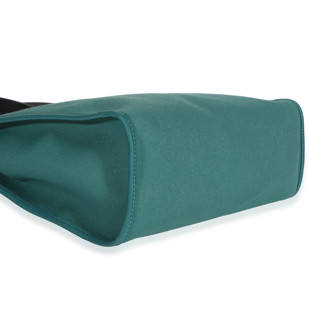 Hermès Noir Vache Hunter Malachite Toile Canvas Herbag Zip 31 Handbag 7