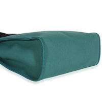 Hermès Noir Vache Hunter Malachite Toile Canvas Herbag Zip 31 Handbag 7