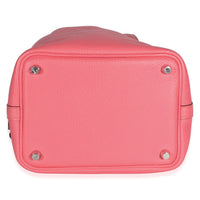 Hermès Rose Confetti Clemence Picotin Lock 18 PHW Handbag 6