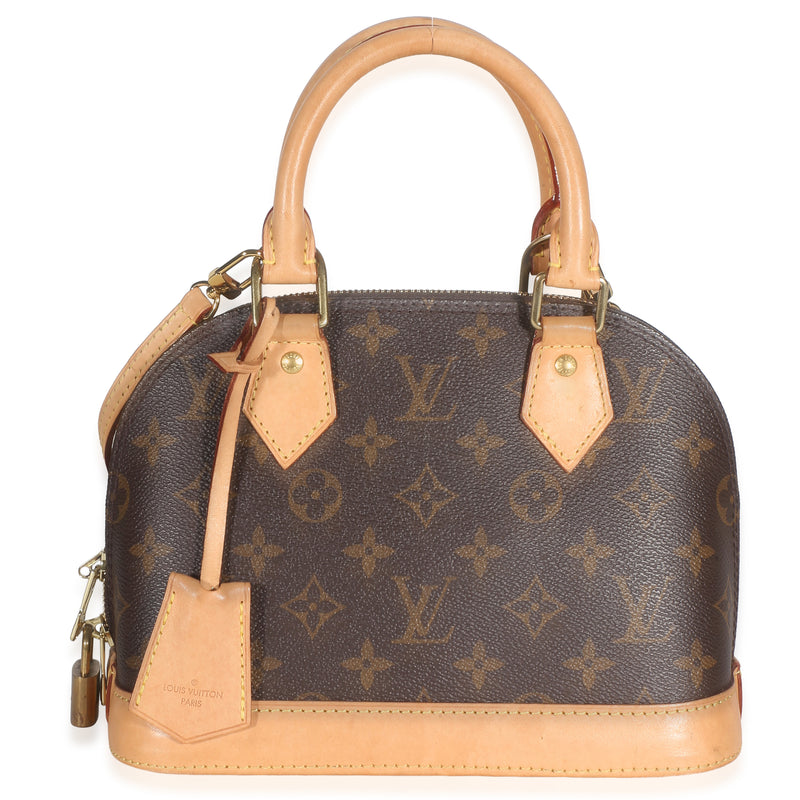 Louis Vuitton Monogram Canvas Alma BB Handbag id