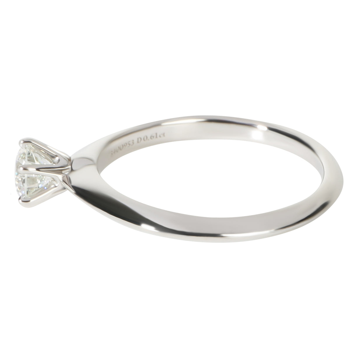 Tiffany & Co. 0.61 ct Round Brilliant Diamond Engagement Ring 2
