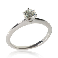 Tiffany & Co. Platinum Diamond Ring 5
