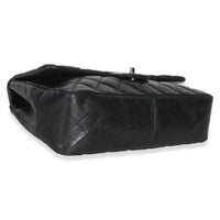 Chanel Black Quilted Lambskin Jumbo Single Flap Bag Handbag 7