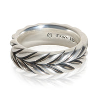 David Yurman Sterling Silver Chevron Band 2