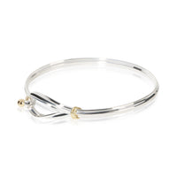 Tiffany & Co. Yellow Gold & Sterling Silver Vintage Hook Bracelet 2