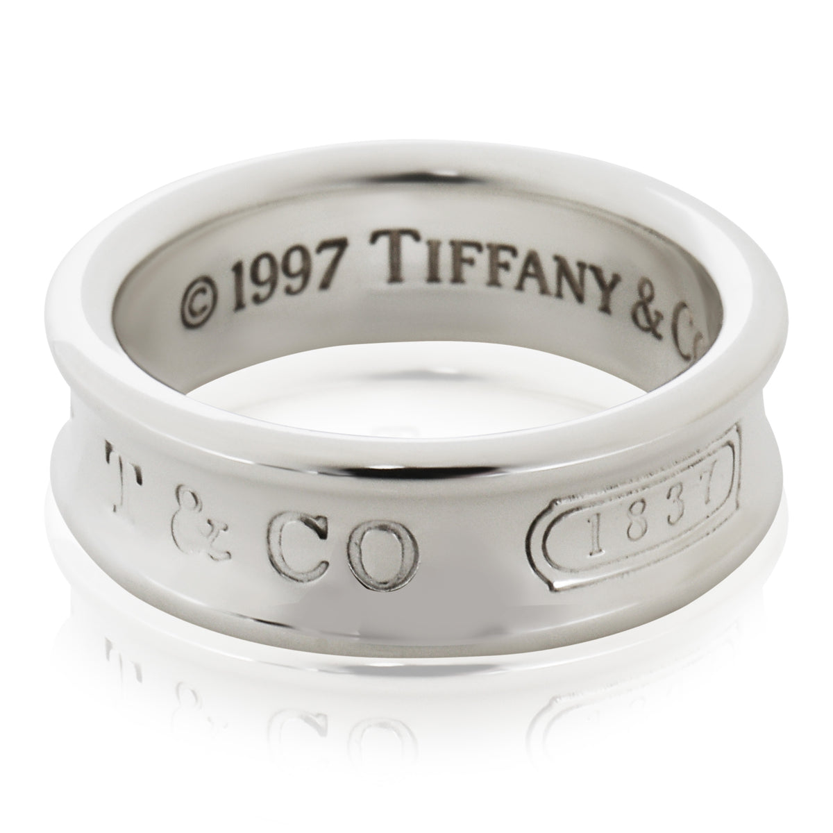 Tiffany & Co. Sterling Silver 1837 Ring