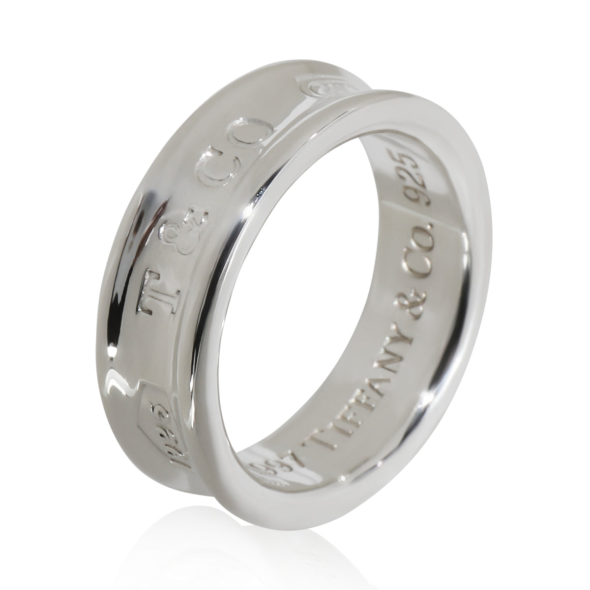 Tiffany & Co. Sterling Silver 1837 Ring