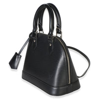 Louis Vuitton Black Epi Alma BB Handbag 2