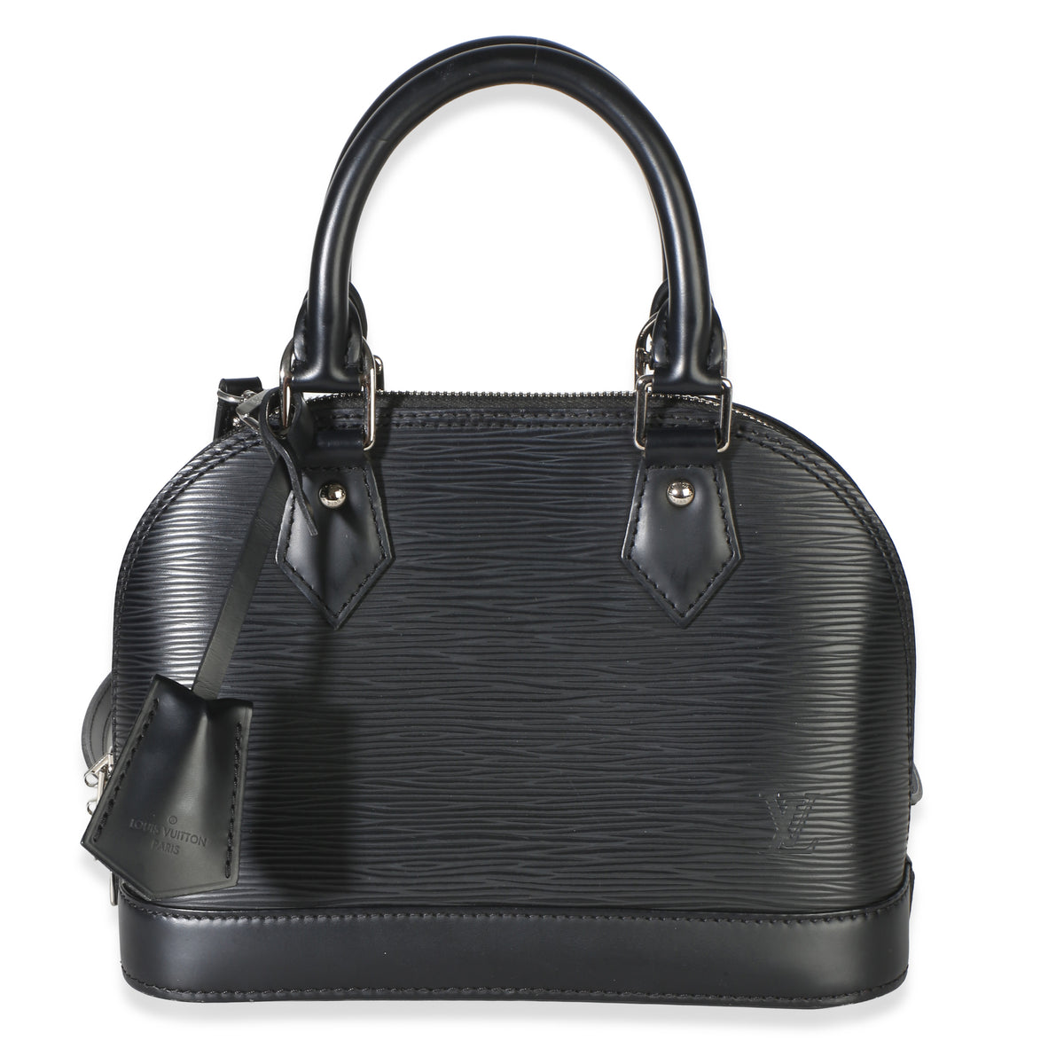 Louis Vuitton Black Epi Alma BB Handbag id