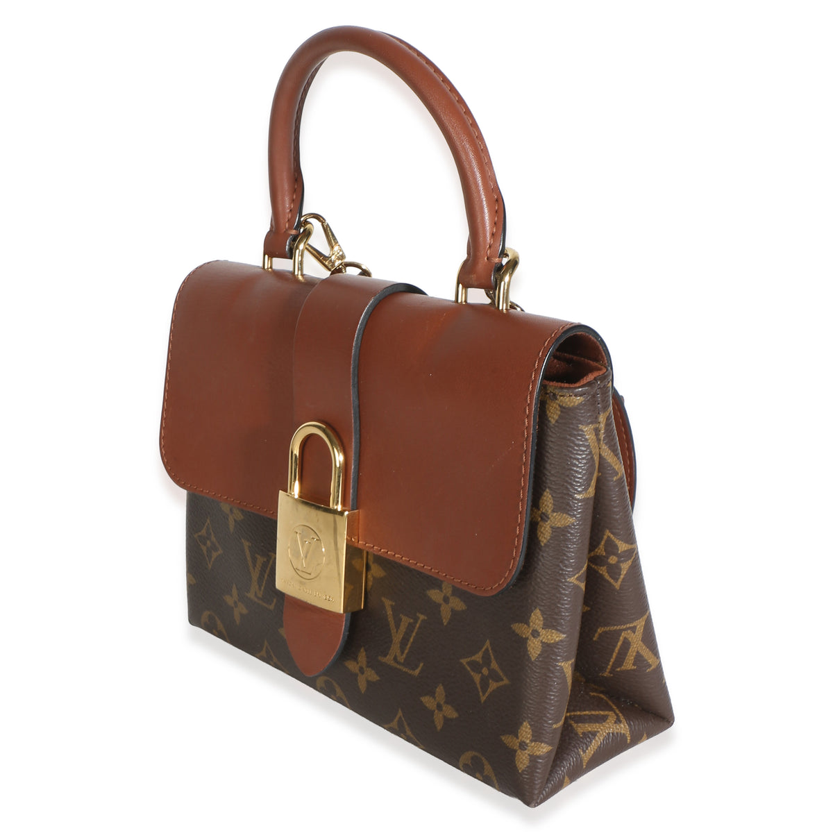 Louis Vuitton Caramel Monogram Canvas Locky BB Handbag 2