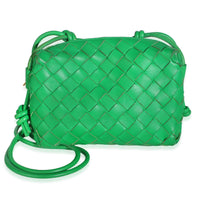 Bottega Veneta Parakeet Nappa Intrecciato Mini Loop Bag Handbag id