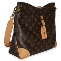 Louis Vuitton Natural Monogram Canvas Odeon MM Handbag 3