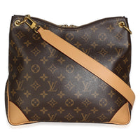 Louis Vuitton Natural Monogram Canvas Odeon MM Handbag 4