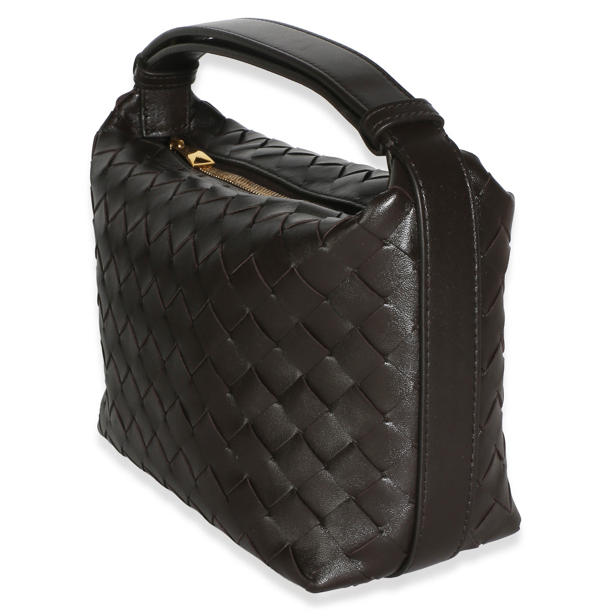 Bottega Veneta Fondant Intrecciato Nappa Calfskin Mini Wallace Handbag 2