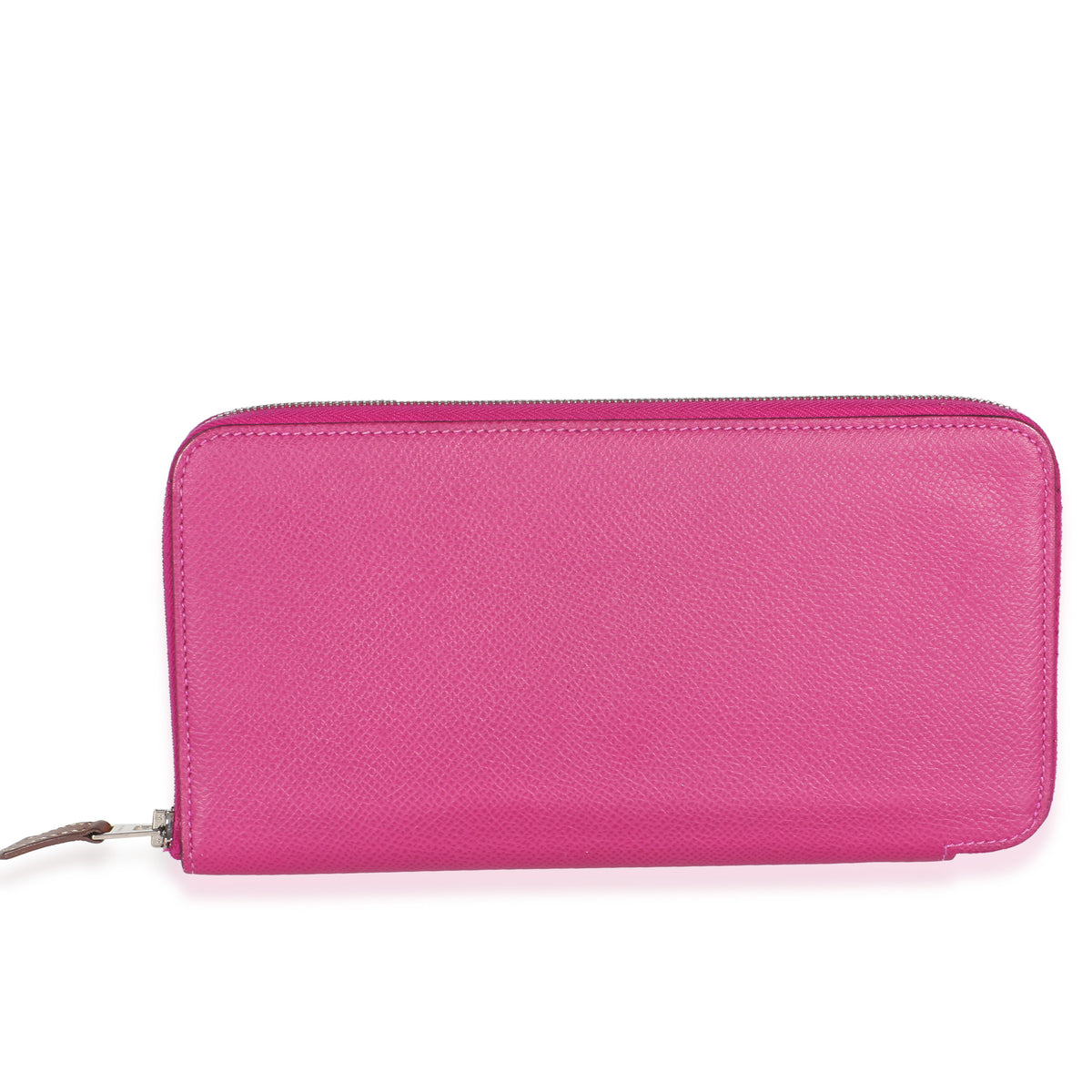 Hermès Rose Pourpre Epsom Silk'In Classique Wallet PHW Handbag id