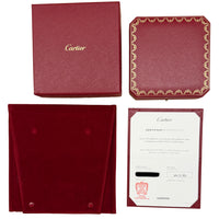 Cartier Yellow Gold Diamond Love Necklace box