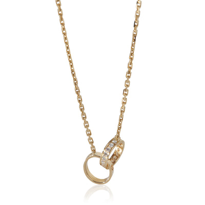 Cartier Yellow Gold Diamond Love Necklace
