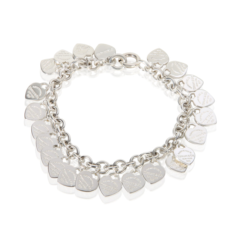 Tiffany & Co. Sterling Silver Return To Tiffany Charm Bracelet fv