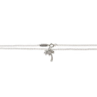 Tiffany & Co. Platinum Diamond Palm Tree Pendant 2