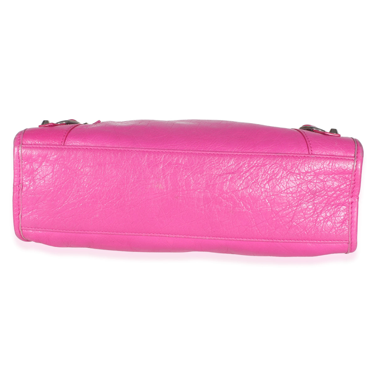 Balenciaga Rose Magenta Agneau Classic Hardware Small Le City Bag Handbag 5
