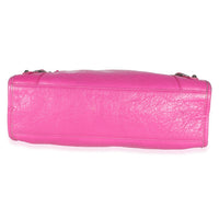 Balenciaga Rose Magenta Agneau Classic Hardware Small Le City Bag Handbag 5