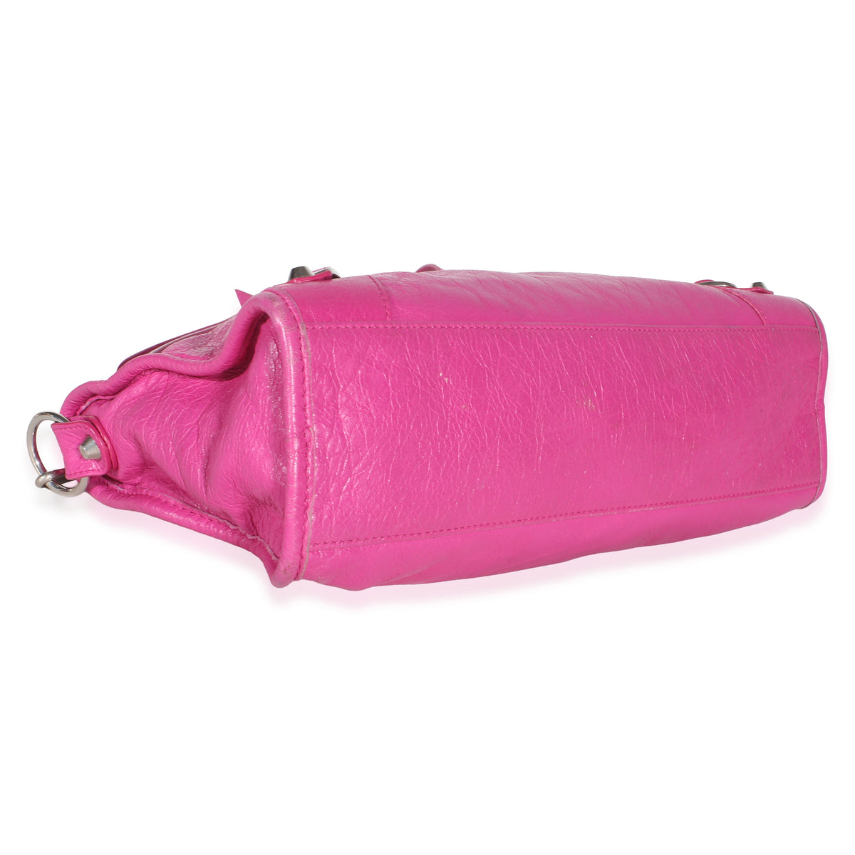 Balenciaga Rose Magenta Agneau Classic Hardware Small Le City Bag Handbag 7