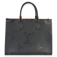 Louis Vuitton Black Giant Monogram Empreinte Onthego MM Handbag 4