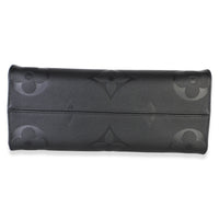 Louis Vuitton Black Giant Monogram Empreinte Onthego MM Handbag 6
