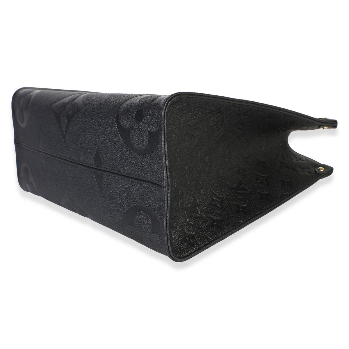 Louis Vuitton Black Giant Monogram Empreinte Onthego MM Handbag 7