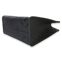 Louis Vuitton Black Giant Monogram Empreinte Onthego MM Handbag 7