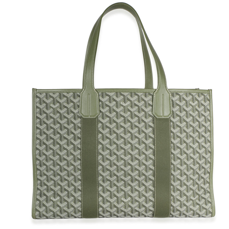 Goyard Khaki ine Canvas Villette Tote Handbag id