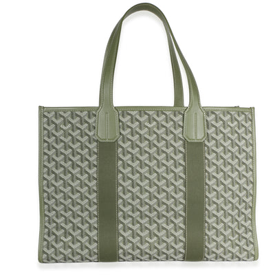 Goyard Khaki ine Canvas Villette Tote Handbag id