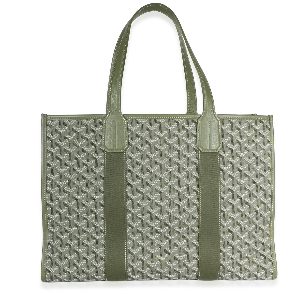 Goyard Khaki ine Canvas Villette Tote Handbag id