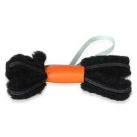 Hermès Black Feu Vert Peppermint Milo Lambskin Shearling Budy Charm 6