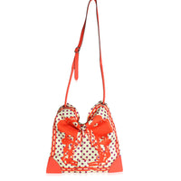 Hermès Jaune Milton Orange Field Silk Brides de Gala SilkyCity 33 PHW Handbag id