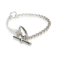 Hermès Sterling Silver Clou de Forge Bracelet 2