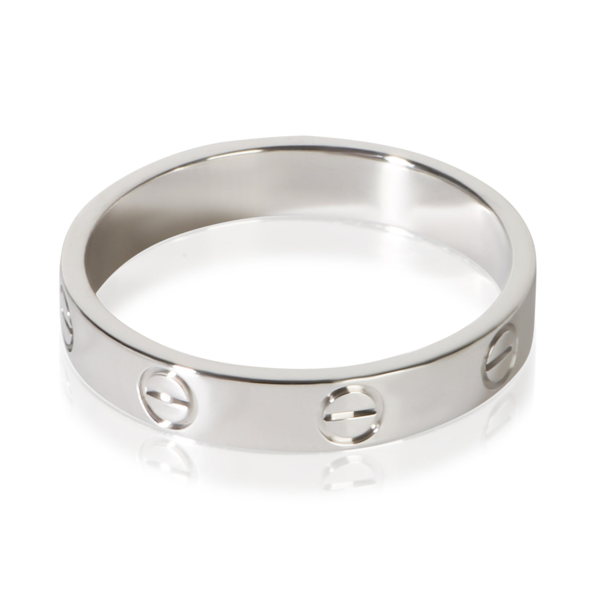 Cartier White Gold Small Model Love Ring 3