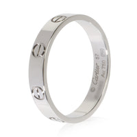 Cartier White Gold Small Model Love Ring 4