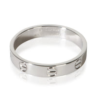 Cartier White Gold Small Model Love Ring fv