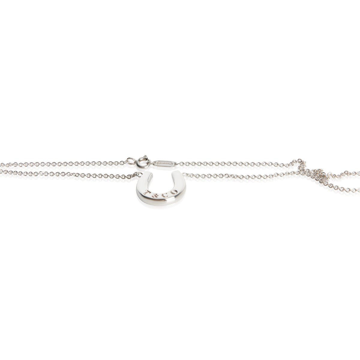 Tiffany & Co. Sterling Silver Horseshoe Pendant 2